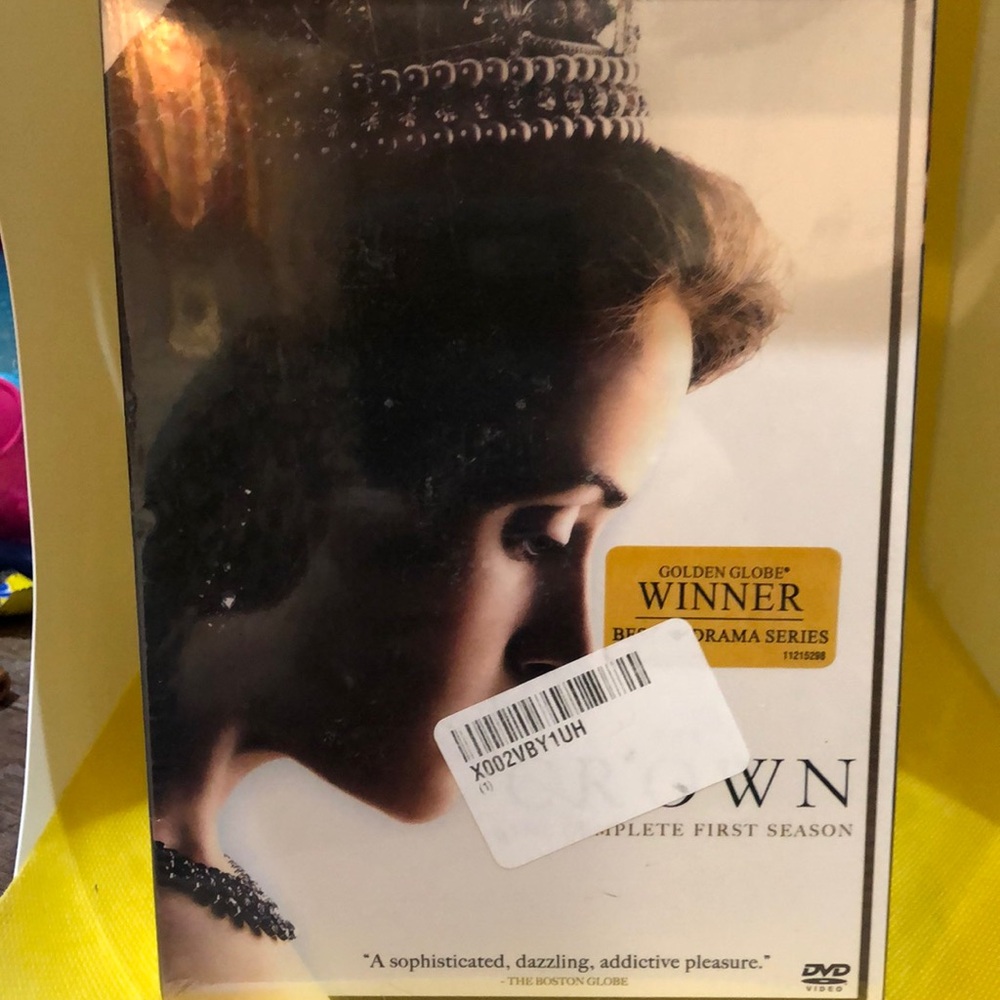 The Crown the complete first season, second, and Third. New and Sealed